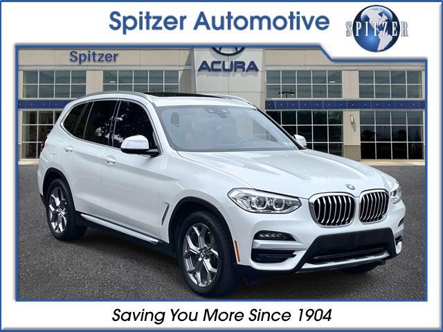 used 2020 BMW X3 car, priced at $27,991