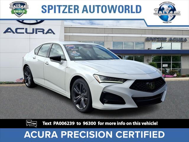 used 2023 Acura TLX car, priced at $40,392