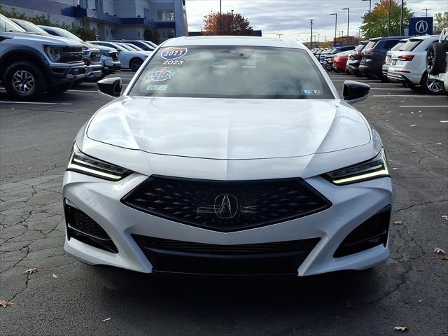 used 2023 Acura TLX car, priced at $40,392