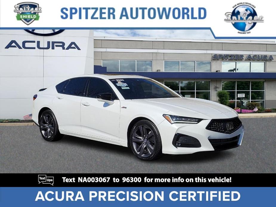 used 2022 Acura TLX car, priced at $37,491