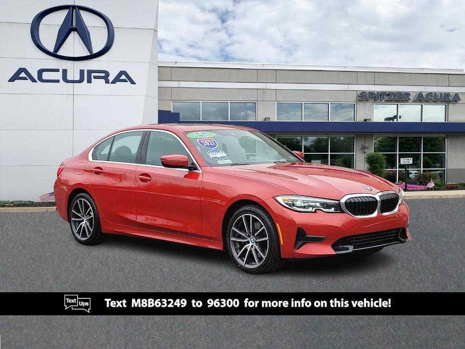 used 2021 BMW 330 car, priced at $33,491