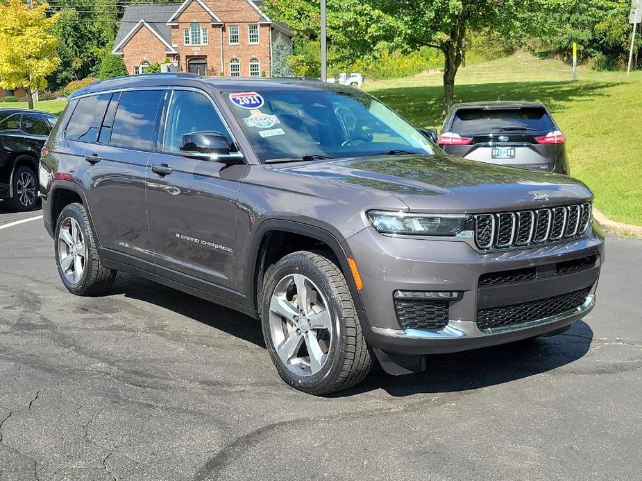 used 2021 Jeep Grand Cherokee L car, priced at $30,992