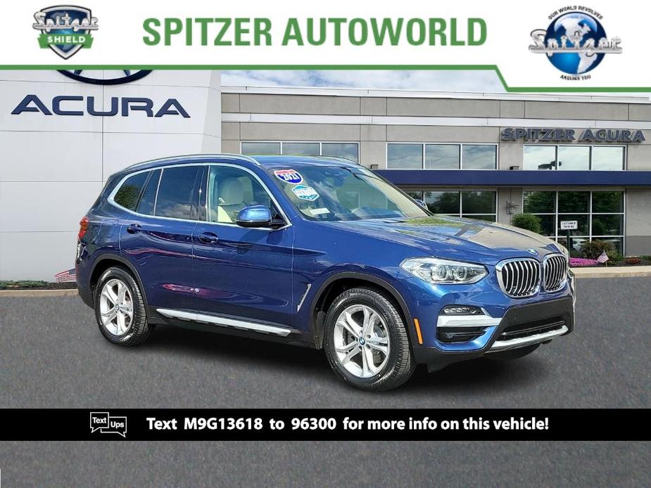 used 2021 BMW X3 car, priced at $34,991