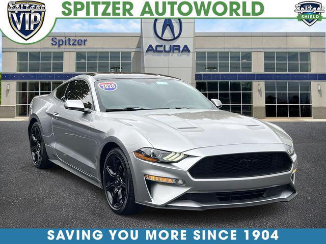 used 2020 Ford Mustang car, priced at $21,799