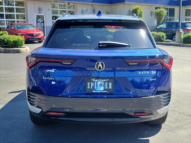 new 2024 Acura ZDX car, priced at $70,450