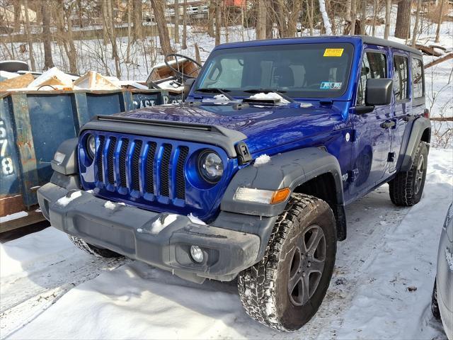 used 2018 Jeep Wrangler Unlimited car, priced at $24,838