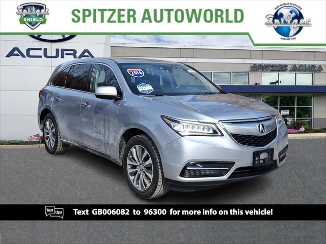 used 2016 Acura MDX car, priced at $15,991