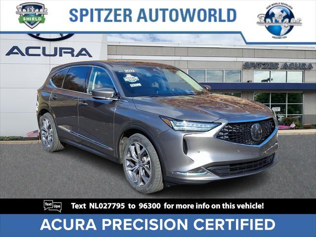 used 2022 Acura MDX car, priced at $38,792