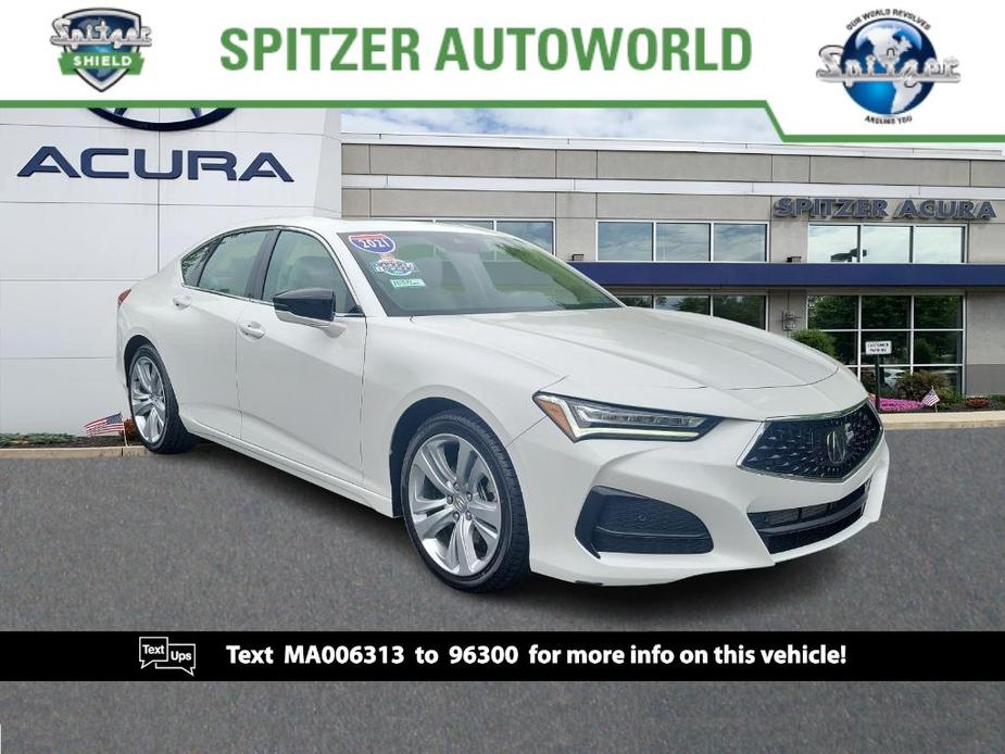 used 2021 Acura TLX car, priced at $30,492