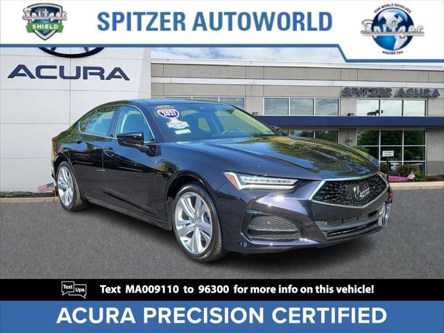 used 2021 Acura TLX car, priced at $30,991