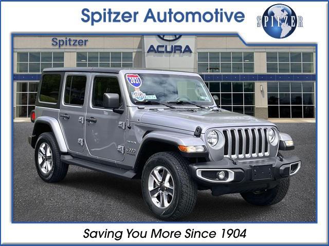 used 2021 Jeep Wrangler Unlimited car, priced at $28,793