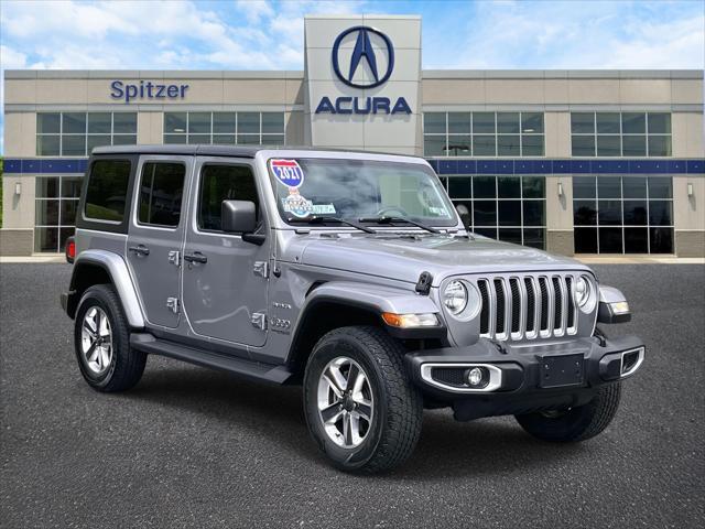 used 2021 Jeep Wrangler Unlimited car, priced at $29,194