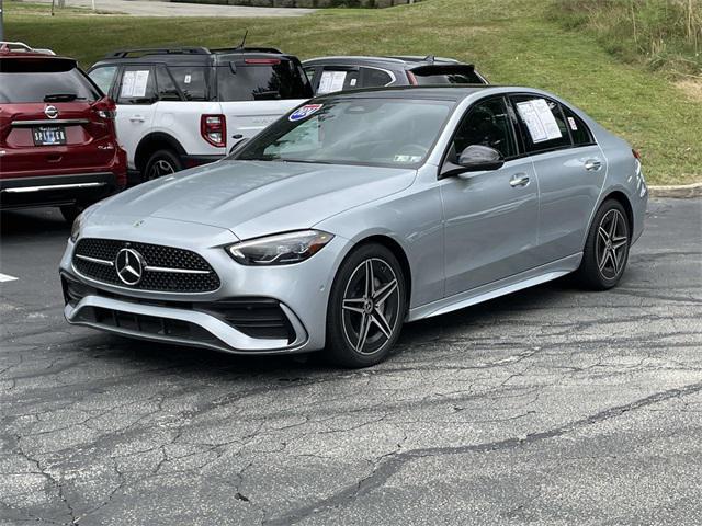 used 2024 Mercedes-Benz C-Class car, priced at $41,992