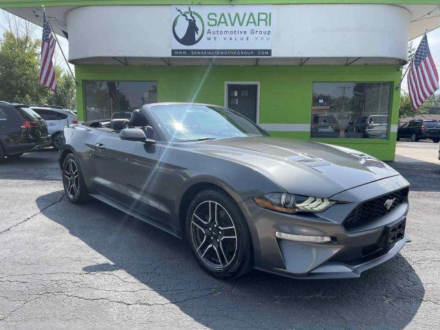 used 2018 Ford Mustang car, priced at $15,999
