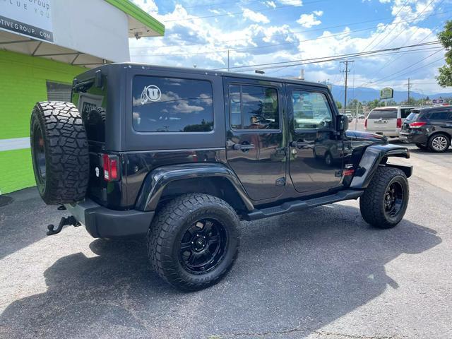 used 2015 Jeep Wrangler Unlimited car, priced at $18,750