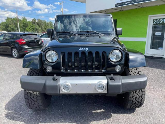 used 2015 Jeep Wrangler Unlimited car, priced at $18,750