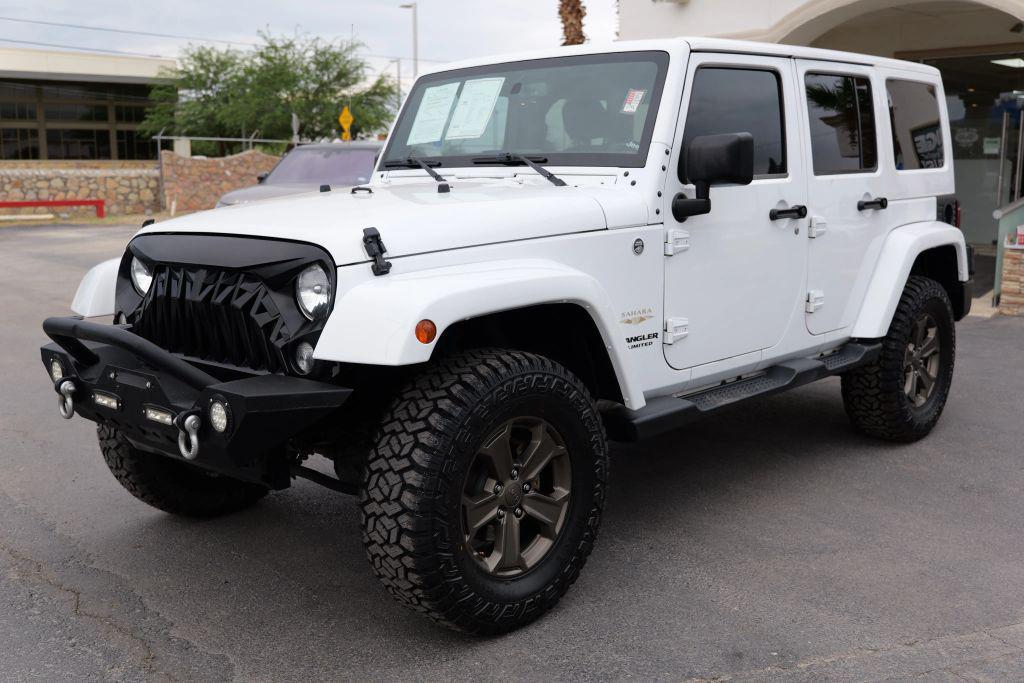 used 2015 Jeep Wrangler Unlimited car, priced at $15,995
