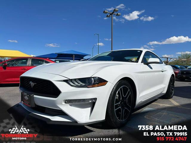used 2022 Ford Mustang car, priced at $34,995