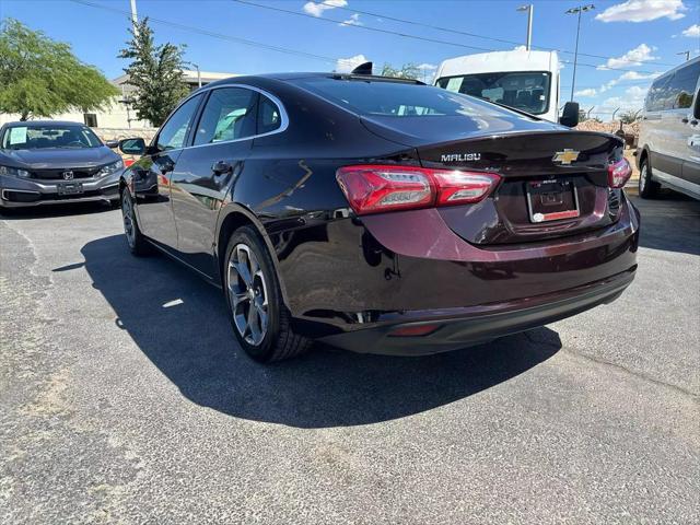 used 2021 Chevrolet Malibu car, priced at $18,495