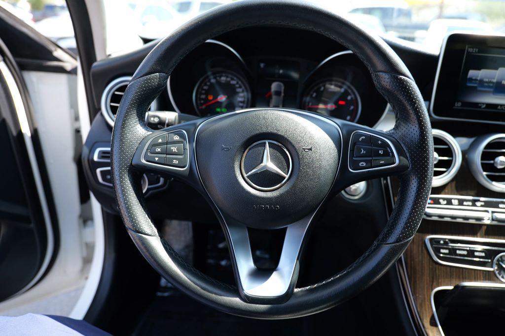 used 2018 Mercedes-Benz C-Class car, priced at $22,995