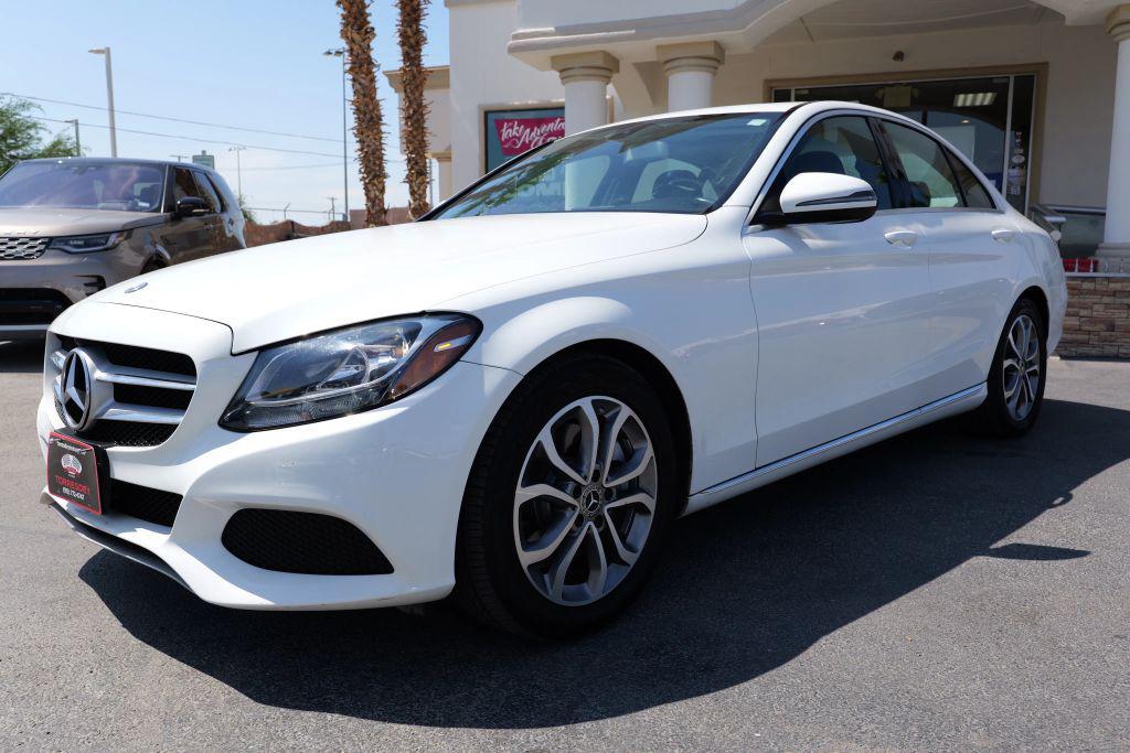 used 2018 Mercedes-Benz C-Class car, priced at $22,995