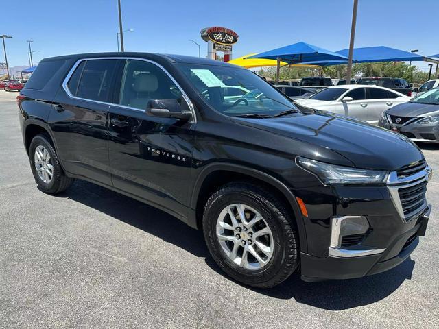 used 2022 Chevrolet Traverse car, priced at $27,995