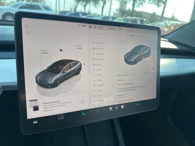 used 2022 Tesla Model 3 car, priced at $23,750