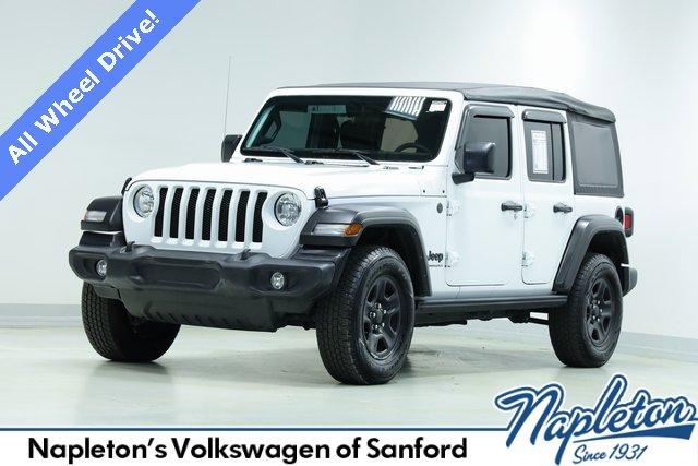 used 2023 Jeep Wrangler car, priced at $24,750