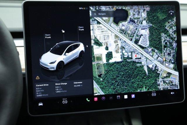 used 2022 Tesla Model Y car, priced at $27,697