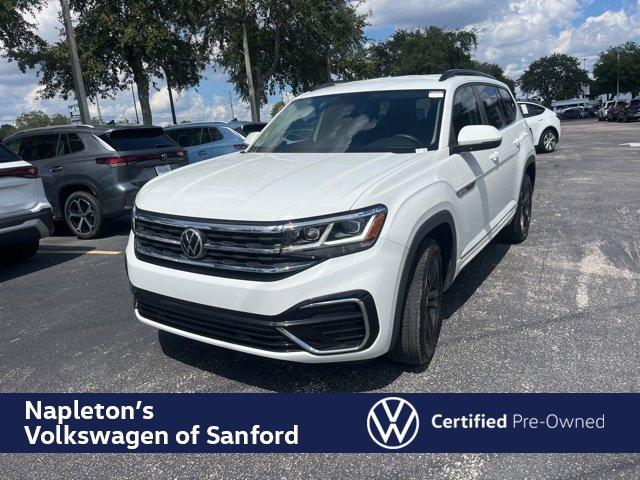 used 2021 Volkswagen Atlas car, priced at $23,998