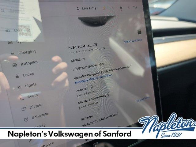 used 2020 Tesla Model 3 car, priced at $18,999