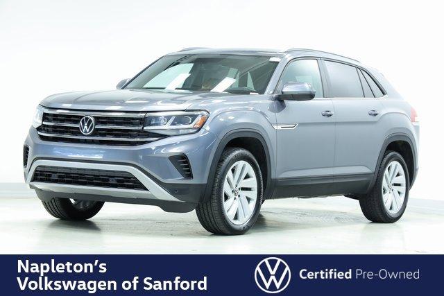 used 2021 Volkswagen Atlas Cross Sport car, priced at $22,994