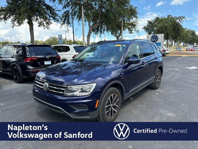 used 2021 Volkswagen Tiguan car, priced at $18,500