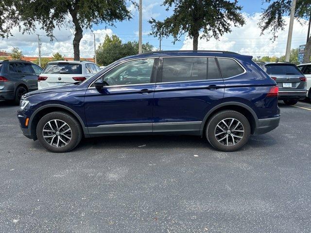 used 2021 Volkswagen Tiguan car, priced at $18,500