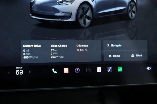 used 2023 Tesla Model 3 car, priced at $20,700