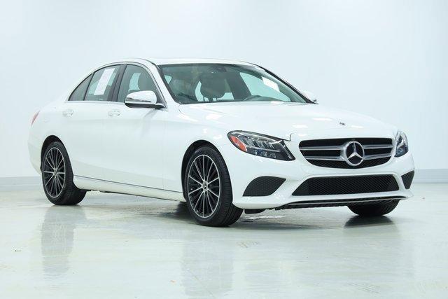 used 2021 Mercedes-Benz C-Class car, priced at $20,750