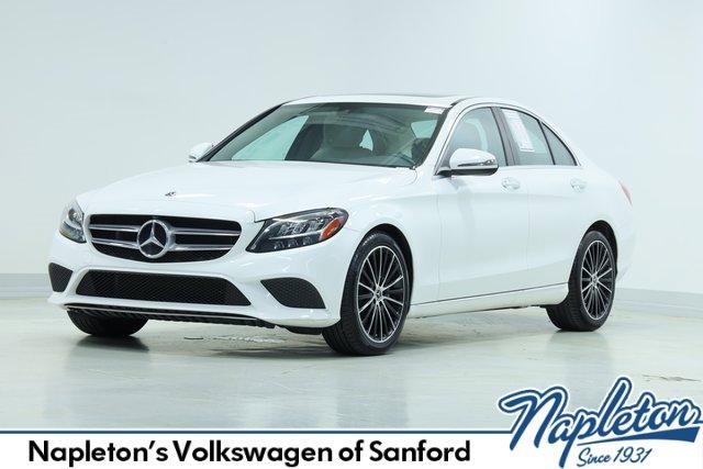 used 2021 Mercedes-Benz C-Class car, priced at $20,750