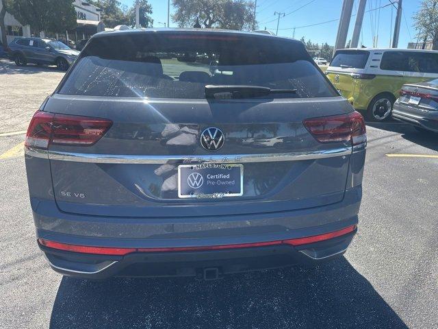 used 2022 Volkswagen Atlas Cross Sport car, priced at $21,500