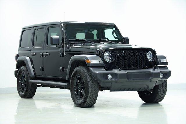 used 2021 Jeep Wrangler Unlimited car, priced at $27,300