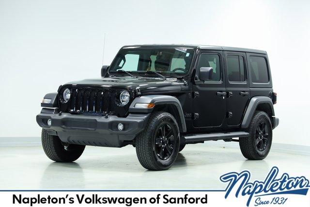 used 2021 Jeep Wrangler Unlimited car, priced at $27,300