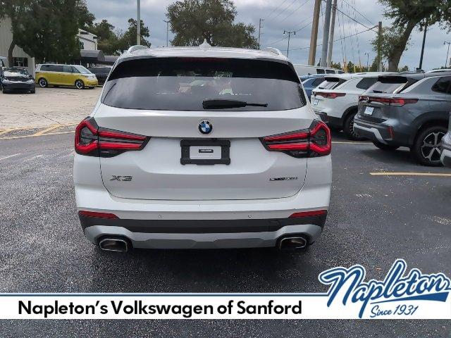 used 2023 BMW X3 car, priced at $30,000
