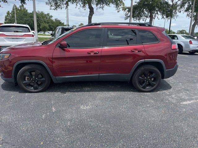 used 2021 Jeep Cherokee car, priced at $14,300