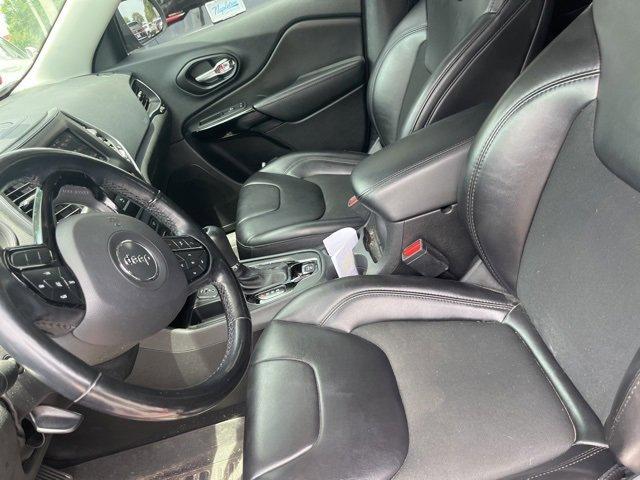 used 2021 Jeep Cherokee car, priced at $14,300