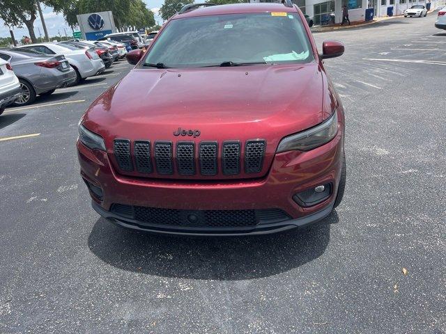 used 2021 Jeep Cherokee car, priced at $14,300