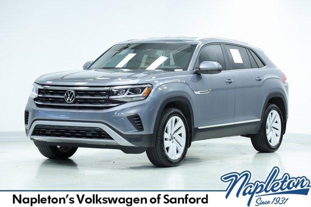 used 2023 Volkswagen Atlas Cross Sport car, priced at $27,000