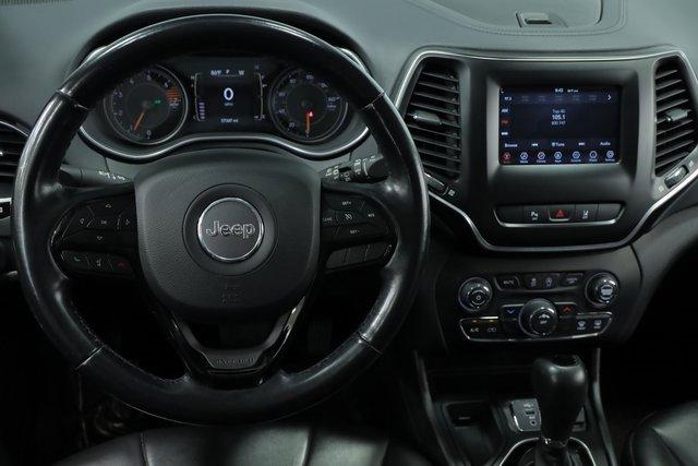 used 2021 Jeep Cherokee car, priced at $16,500