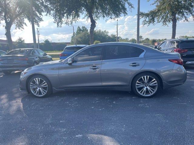 used 2022 INFINITI Q50 car, priced at $31,750
