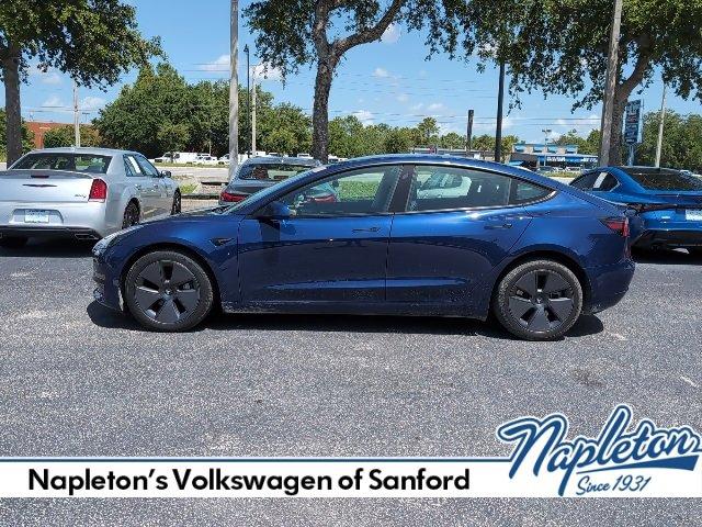 used 2023 Tesla Model 3 car, priced at $28,350