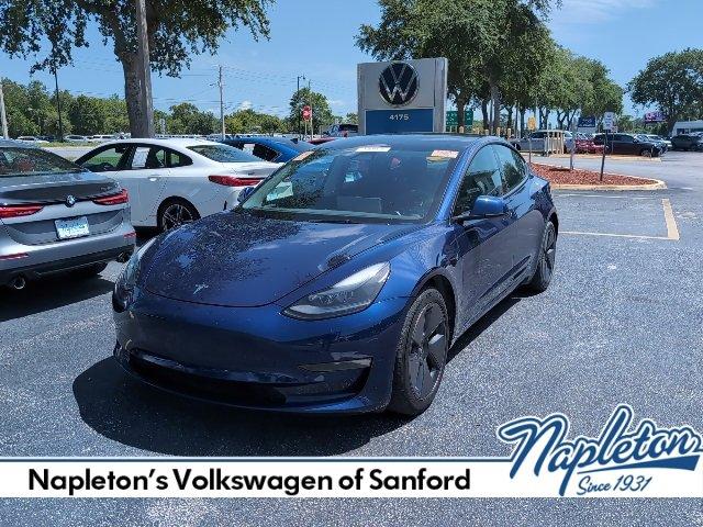 used 2023 Tesla Model 3 car, priced at $28,350