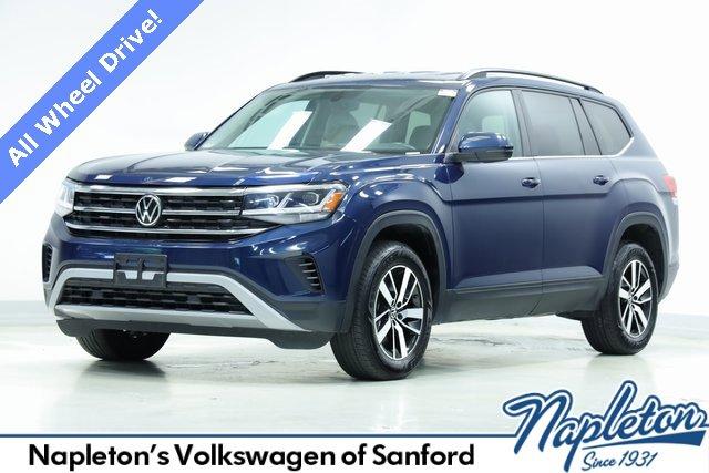 used 2022 Volkswagen Atlas car, priced at $24,400